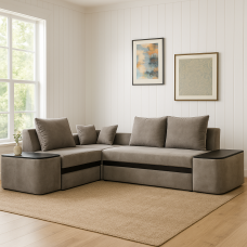 Кутовий диван Монреаль + 2 тумби