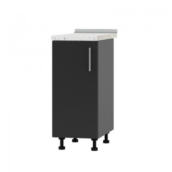 Кухонний модуль Оптіма Низ Н83-350 Антрацит/Антрацит (без стільниці) 350х461х820 мм (DTM-072840)