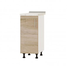Кухонный модуль Оптима Низ Н83-350 Белый/Дуб Сонома (без столешницы) 350х461х820 мм (DTM-072663)