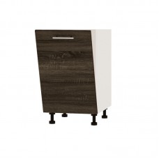 Фасад для посудомийної машини Оптіма ПМ-450 Дуб Сонома Трюфель (без стільниці) 450х16х713 мм (DTM-071465)