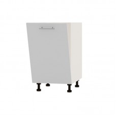 Фасад для посудомийної машини Оптіма ПМ-450 Німфея Альба (Білий) (без стільниці) 450х16х713 мм (DTM-071466)