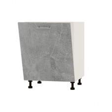 Фасад для посудомийної машини Оптіма ПМ-600 Бетон (без стільниці) 600х16х713 мм (DTM-071468)