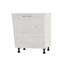 Фасад для посудомийної машини Оптіма ПМ-600 Дуб Крафт Білий (без стільниці) 600х16х713 мм (DTM-071469)