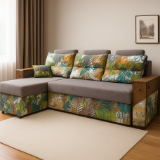 Кутовий диван Регіна з баром