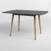 Деревянный раскладной обеденный стол LION Маями-3 Кашемир 90х60/90х120 (LION-041271)