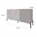 Комод закрыт в гостиную на черных металлических ножках LION Грей 154x38x76,5 см Антрацит/Дерево (LION-041773) Комод закрыт в гостиную на черных металлических ножках LION Грей 154x38x76,5 см Антрацит/Дерево (LION-041773)