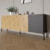 Комплект модульный для гостиной LION Грей 4 элемента с черными металлическими ножками Бетон темный/Камень (LION-042829) Комплект модульный для гостиной LION Грей 4 элемента с черными металлическими ножками Бетон темный/Камень (LION-042829)