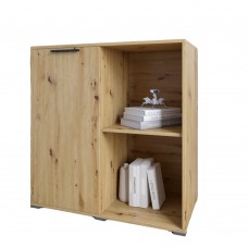 Тумба однодверная LION Краш 82x43x86 см Дуб артизан (LION-044117)