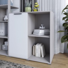 Тумба однодверная LION Краш 82x43x86 см Кашемир/Нимфея Альба (LION-044119)