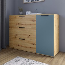 Гарнитур для комнаты LION Краш Дуб артизан/Гранит серый из 4 элементов (LION-044187)