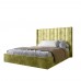 Двуспальная кровать LION Нино 180x200 SILK 202 (авокадо) с подъемным механизмом