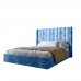 Двуспальная кровать с подъемным механизмом LION Нино 180x200 см SILK 503 Темно-синий (LION-045035)