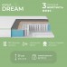 Матрас ортопедический ТМ Ismart Koala Dream 160х200 см пружинный (ISM-051024)