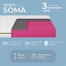 Матрас ортопедический ТМ Ismart Koala Soma 180х200 см беспружинный (ISM-051271)