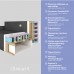 Угловой диван ортопедический iSmart MORRO Maxi еврокнижка 205x149 см (матрас Lux) светло-бежевый Laura 2 (ISM-051352) Угловой диван ортопедический iSmart MORRO Maxi еврокнижка 205x149 см (матрас Lux) светло-бежевый Laura 2 (ISM-051352)
