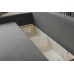 Угловой диван ортопедический iSmart MORRO Maxi еврокнижка 205x149 см (матрас Silver) оливковый Laura 27 (ISM-051362)