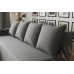 Угловой диван ортопедический iSmart MORRO Maxi еврокнижка 205x149 см (матрас Silver) серый Laura 33 (ISM-051363)
