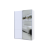 Шкаф-купе двухдверный Doros G-Caiser 160х60х240 см Белый/Зеркало (DRS-011011) Шкаф-купе двухдверный Doros G-Caiser 160х60х240 см Белый/Зеркало (DRS-011011)