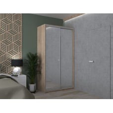 Шкаф-купе двухдверный Doros Сити Лайт 120х60х225 см Дуб сонома/2 Зеркала (DRS-011086)