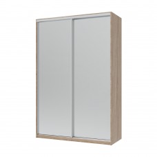 Шкаф-купе двухдверный Doros Сити Лайт 150х60х225 см Дуб сонома/2 Зеркала (DRS-011088)