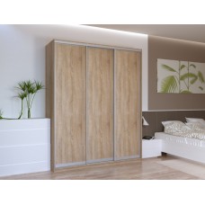 Шкаф-купе трехдверный Doros Сити Лайт 180х60х225 см Дуб сонома (DRS-011095)