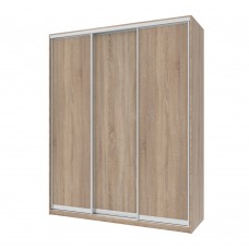 Шкаф-купе трехдверный Doros Сити Лайт 180х60х225 см Дуб сонома (DRS-011095)