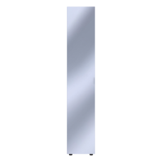 Шкаф-пенал с зеркалом Doros Гелар 39х49,5х203,4 см Белый (DRS-011129)