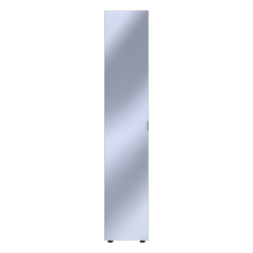 Шкаф-пенал с зеркалом Doros Гелар 39х49,5х203,4 см Графит (DRS-011130)