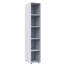 Пенал открытый Doros Гелар 38,2х49,5х203,4 см Белый (DRS-011140)