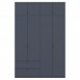 Шкаф распашной с антресолью Doros Лукас 160х50х240 см Графит (DRS-011194) Шкаф распашной с антресолью Doros Лукас 160х50х240 см Графит (DRS-011194)