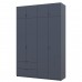 Шкаф распашной с антресолью Doros Лукас 160х50х240 см Графит (DRS-011194) Шкаф распашной с антресолью Doros Лукас 160х50х240 см Графит (DRS-011194)