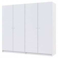 Комплект шкафов для одежды Doros Промо (2 шт.) 180х48х204 см Белый (DRS-011207)