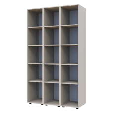 Комплект пеналов для одежды Doros Гелар (3 шт.) 117х49,5х203,4 см 3 Зеркала/Кашемир (DRS-011262)