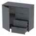 Комод в гостиную Doros Рон 1 80х38х81 см Графит (DRS-011293)