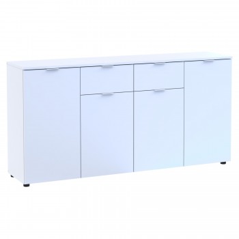 Комод в гостиную Doros Рон 7 160х38х81 см Белый (DRS-011304) Комод в гостиную Doros Рон 7 160х38х81 см Белый (DRS-011304)