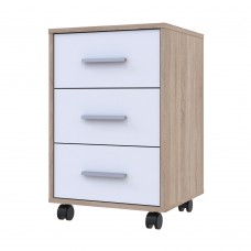 Тумба офисная Doros Т3 43х42х66,4 см Дуб сонома/Белый (DRS-011401)