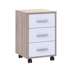 Тумба офисная Doros Т3 43х42х66,4 см Дуб сонома/Белый (DRS-011401)