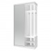 Прихожая с зеркалом Doros City One Door 110х45х210 см Белый (DRS-011404) Прихожая с зеркалом Doros City One Door 110х45х210 см Белый (DRS-011404)