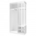 Прихожая с зеркалом Doros City One Door 110х45х210 см Белый (DRS-011404) Прихожая с зеркалом Doros City One Door 110х45х210 см Белый (DRS-011404)