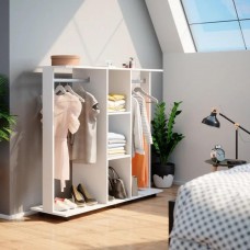 Гардеробная стойка Doros Д3 130х40,6х121 см Білий (DRS-011418)