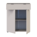 Комод в гостиную Doros Рон 2 80х38х100 см Кашемир (DRS-011453)