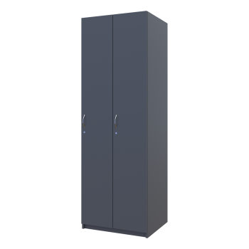 Раздевалка Doros 2-х секционная Графит 2 ДСП 60х52х180 DRS-011613 (40512886)