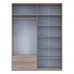 Шкаф для одежды Doros Лукас Дуб Сонома 180х50х240 DRS-011620 (80737731) Шкаф для одежды Doros Лукас Дуб Сонома 180х50х240 DRS-011620 (80737731)