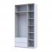 Шкаф для одежды Doros Лукас Белый 3ДСП 120х50х240 DRS-011649 (80737796) Шкаф для одежды Doros Лукас Белый 3ДСП 120х50х240 DRS-011649 (80737796)