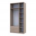 Шкаф для одежды Doros Лукас Дуб Сонома 3ДСП 120х50х240 DRS-011651 (80737799) Шкаф для одежды Doros Лукас Дуб Сонома 3ДСП 120х50х240 DRS-011651 (80737799)