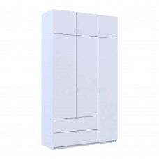 Шкаф для одежды Doros Лукас Белый 3ДСП 135х50х240 DRS-011652 (80737800)