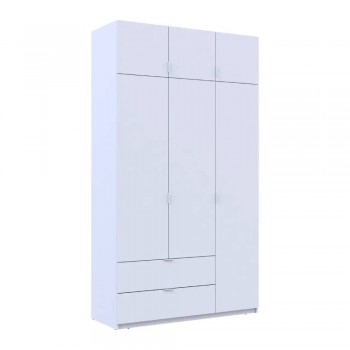 Шкаф для одежды Doros Лукас Белый 3ДСП 135х50х240 DRS-011652 (80737800) Шкаф для одежды Doros Лукас Белый 3ДСП 135х50х240 DRS-011652 (80737800)
