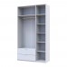 Шкаф для одежды Doros Лукас Белый 3ДСП 135х50х240 DRS-011652 (80737800) Шкаф для одежды Doros Лукас Белый 3ДСП 135х50х240 DRS-011652 (80737800)