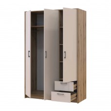Шкаф для одежды Doros Ронди Дуб Артизан/Кашемир 3ДСП 121х52х195 DRS-011661 (80737815)