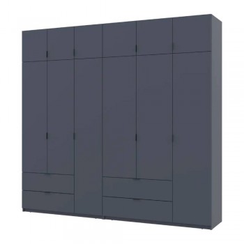 Шкаф для одежды Doros Лукас Графит 3+3 ДСП 255х50х240 DRS-011694 (42005113) Шкаф для одежды Doros Лукас Графит 3+3 ДСП 255х50х240 DRS-011694 (42005113)